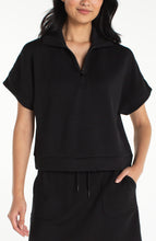 Half Zip Collared Top
