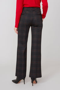 Plaid Bootcut Pant