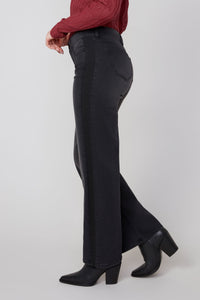 Flare Denim Pant with Insert