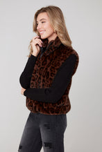 Animal Print Fun Fur Vest