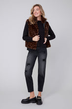 Animal Print Fun Fur Vest