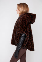 Leopard Hooded Poncho