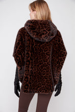 Leopard Hooded Poncho