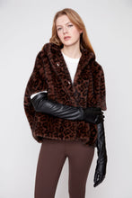 Leopard Hooded Poncho