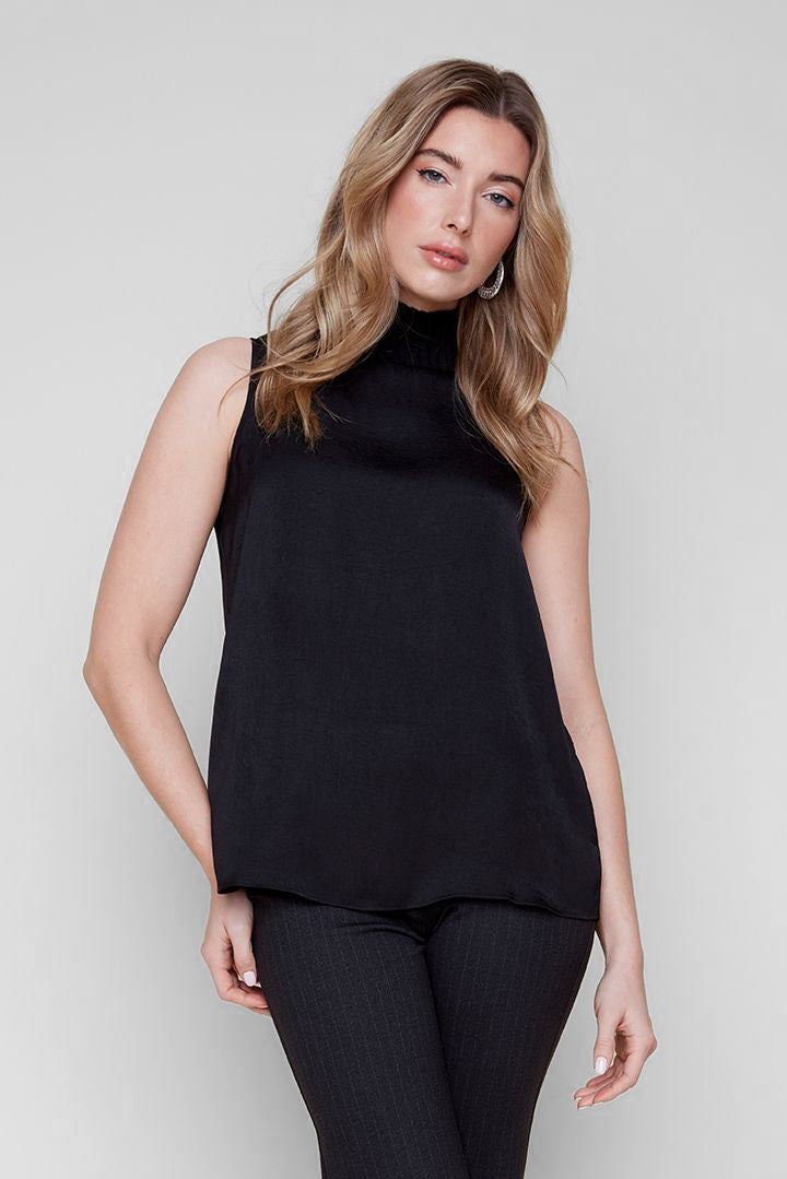 Mock Neck Shell