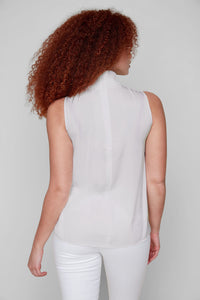 Mock Neck Shell
