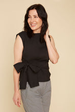 Tie front Top