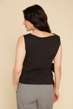 Tie front Top