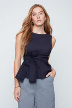 Tie front Top