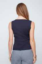 Tie front Top