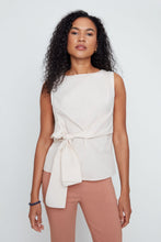 Tie front Top