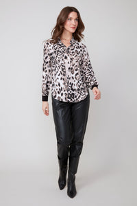 Animal Print Blouse