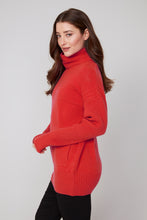 Cowl Neck Pocket Sweater
