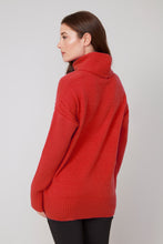 Cowl Neck Pocket Sweater