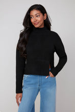 Notched Hem Sweater