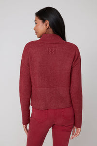 Notched Hem Sweater