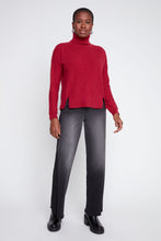 Turtleneck with Front Slits