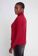 Turtleneck with Front Slits