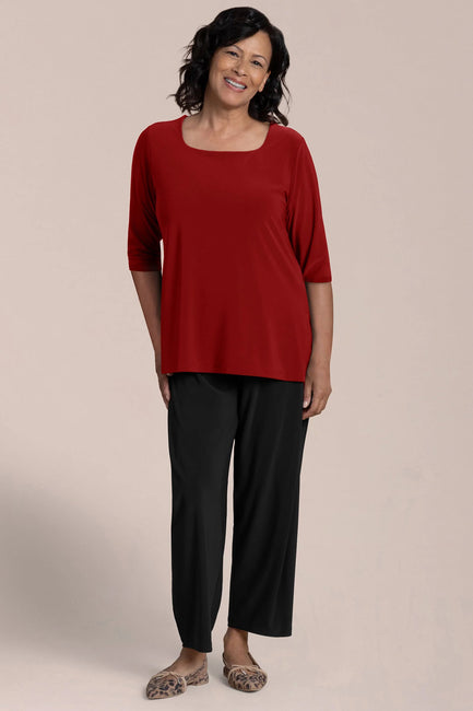 Soft Square Neck Top