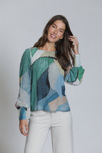 Smocked Cuff Blouse