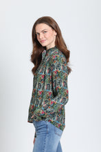Ruffle half Placket Blouse