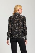 Ruched Puff Sleeve Blouse