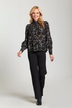 Ruched Puff Sleeve Blouse