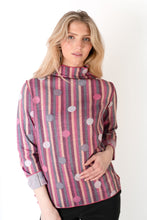 Pink Stripe Polka Dot Long Sleeve