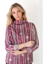 Pink Stripe Polka Dot Long Sleeve