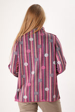 Pink Stripe Polka Dot Long Sleeve