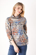 Striped Foliage Long Sleeve