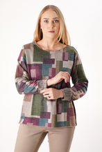 Geometric Print Long Sleeve