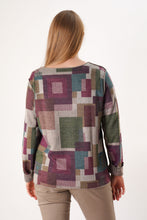 Geometric Print Long Sleeve