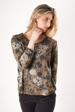 Foliage Print Long Sleeve