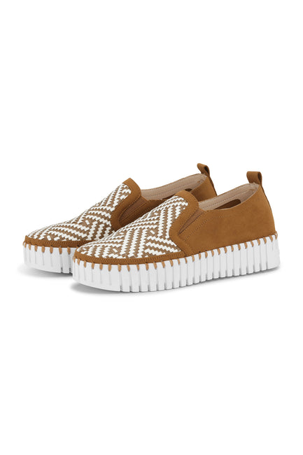 Tulip Woven Platform Shoe