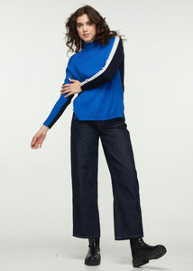 Stripe Sleeve Sweater