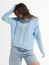 Lime Stripes Sweater