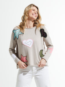 Hearts Sweater