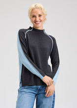 Reversible Funnel Block Sweater