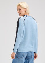 Reversible Funnel Block Sweater