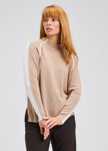 Reversible Funnel Block Sweater