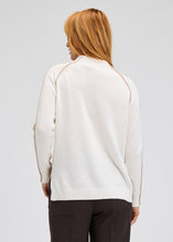Reversible Funnel Block Sweater