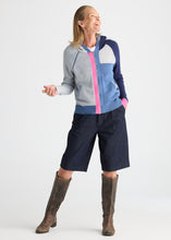Plaited Zip Up Hoodie