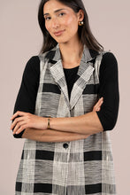 Cloud Long City Vest Print