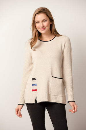 Tab Tunic Sweater